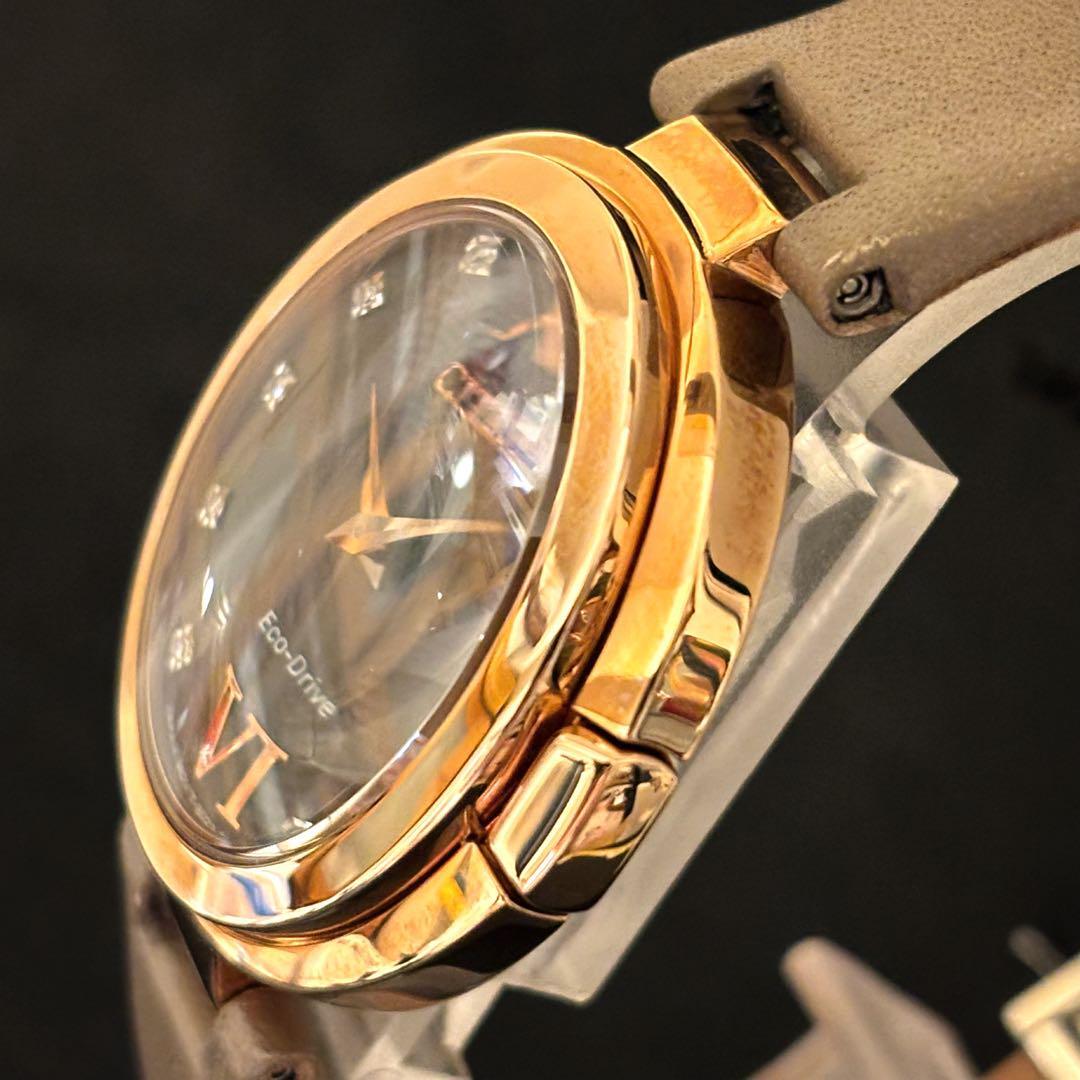 CITIZEN】展示品/シチズン/レディース腕時計/ダイヤモンド/激 CITIZEN】展示品/シチズン/レディース腕時計/ダイヤモンド/激