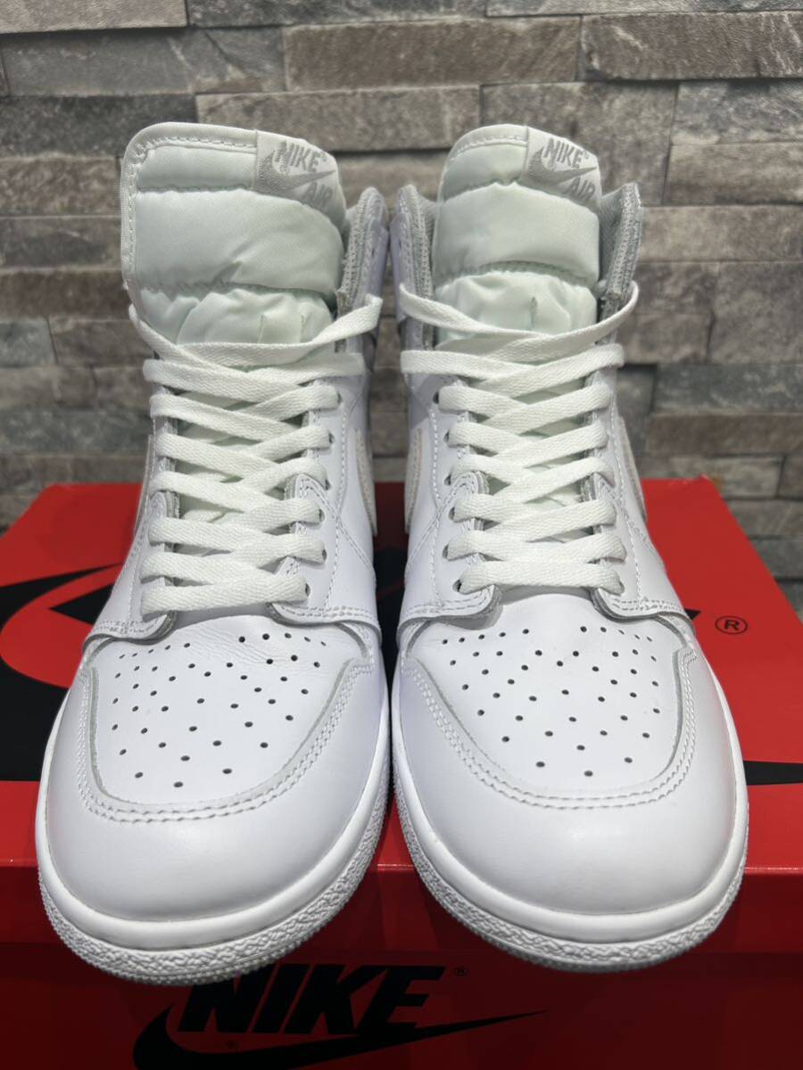 NIKE AIR JORDAN 1 HI 85ナイキ エアジョーダン スニーカー HIGH BQ4422 100 27㎝ _画像1