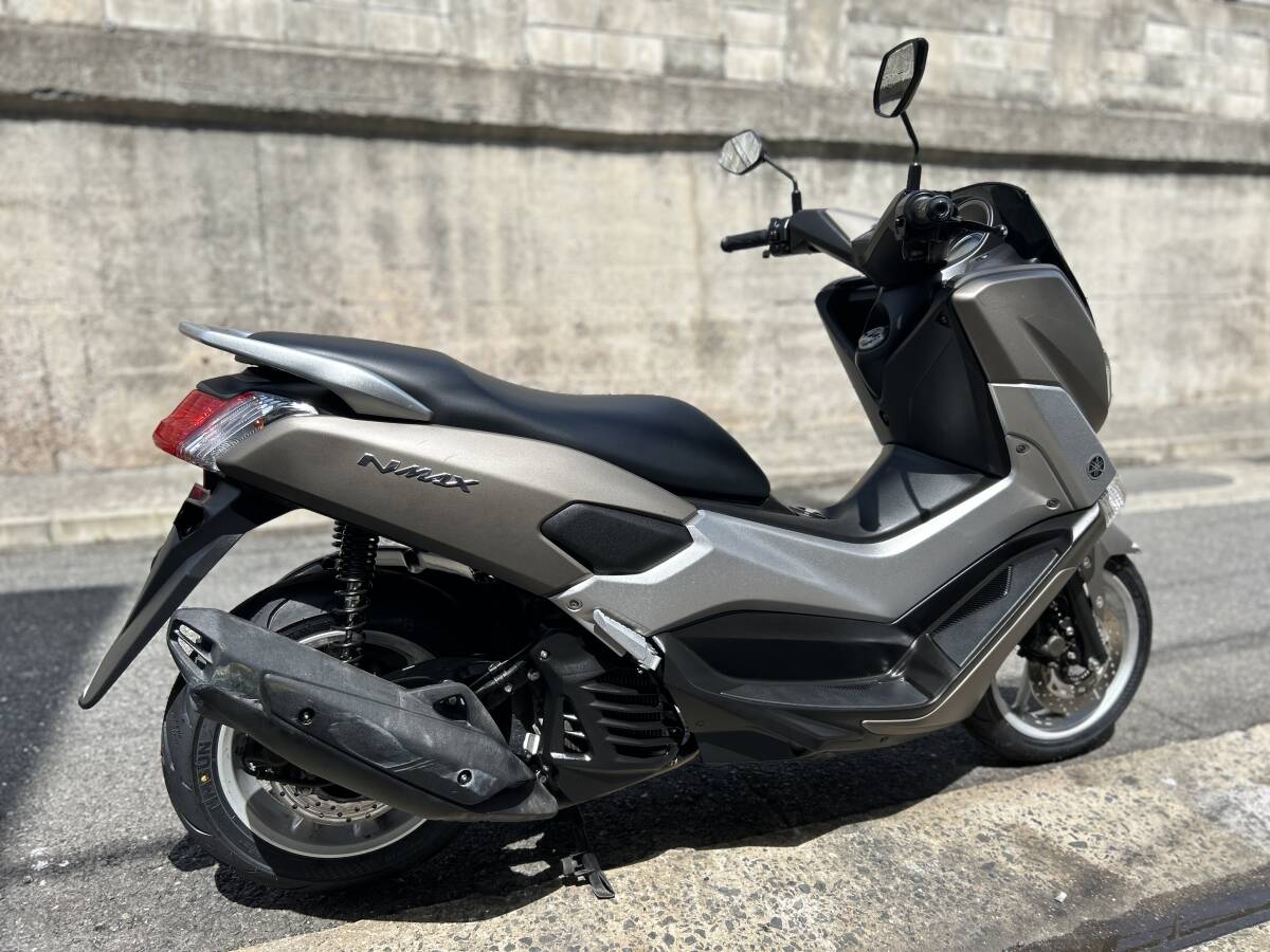 タイヤ前後新品【点検・試乗済】 即乗り車両■ヤマハ N MAX125 Nマックス NMAX SE86J 検 アドレス PCX 小型 二種 125ccの画像3