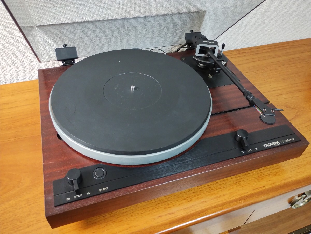 【外観状態良】Thorens TD320MkII TP90 トーレンス レコードプレーヤー_画像1