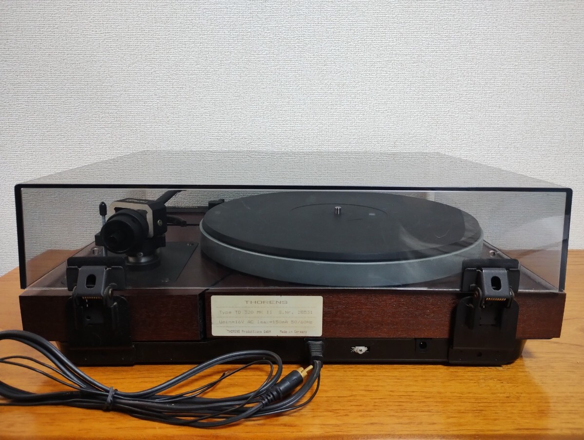 【外観状態良】Thorens TD320MkII TP90 トーレンス レコードプレーヤー_画像6