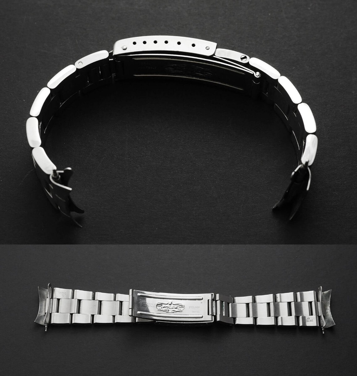 珍しい Yahoo!オークション - 【訳あり】ROLEX 19mm 78350 Bracelet 弓 ベルト、ブレスレット