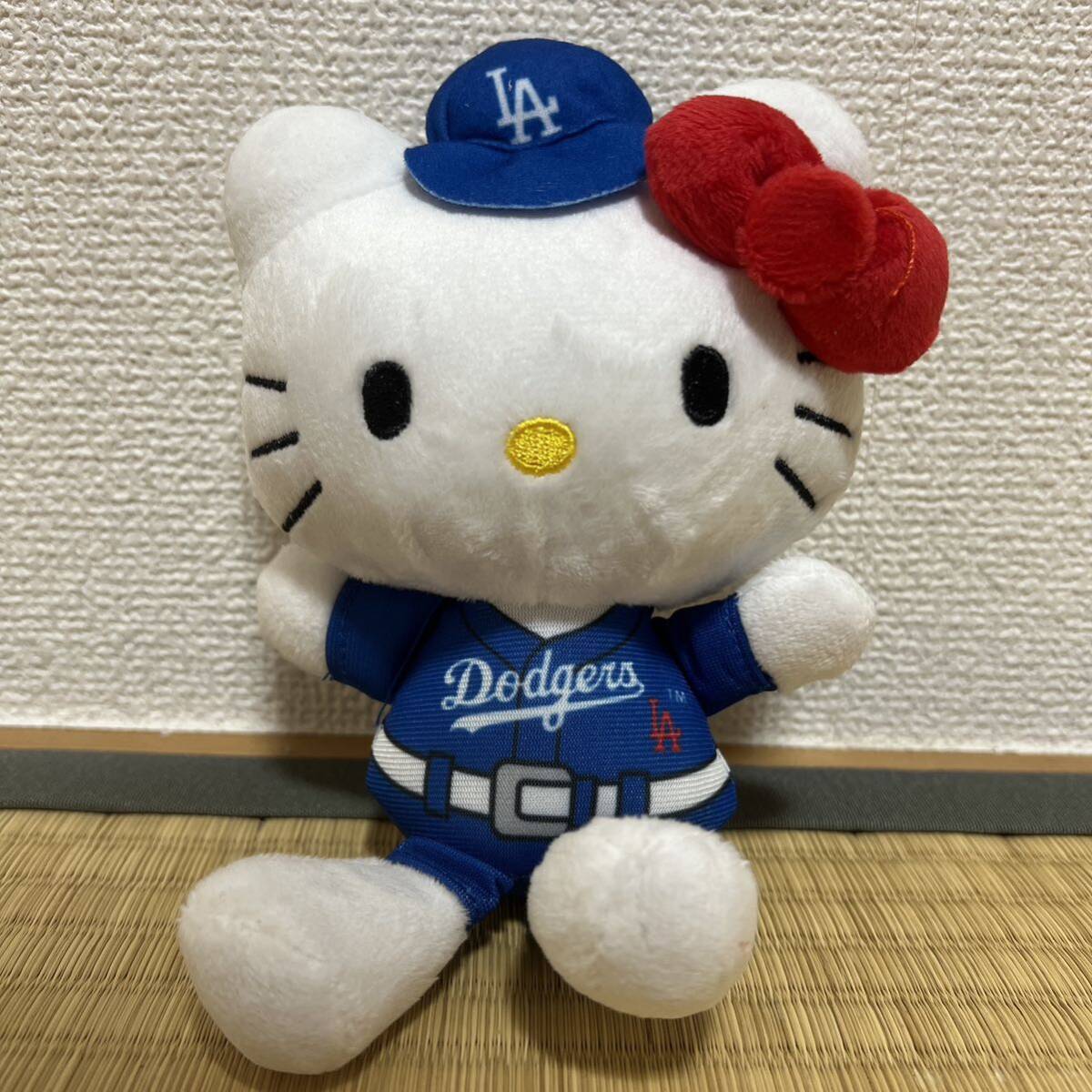 ドジャース ぬいぐるみ ハローキティ LAD 大谷翔平 山本由伸 ドジャース ぬいぐるみ ハローキティ LAD 大谷翔平 山本由伸