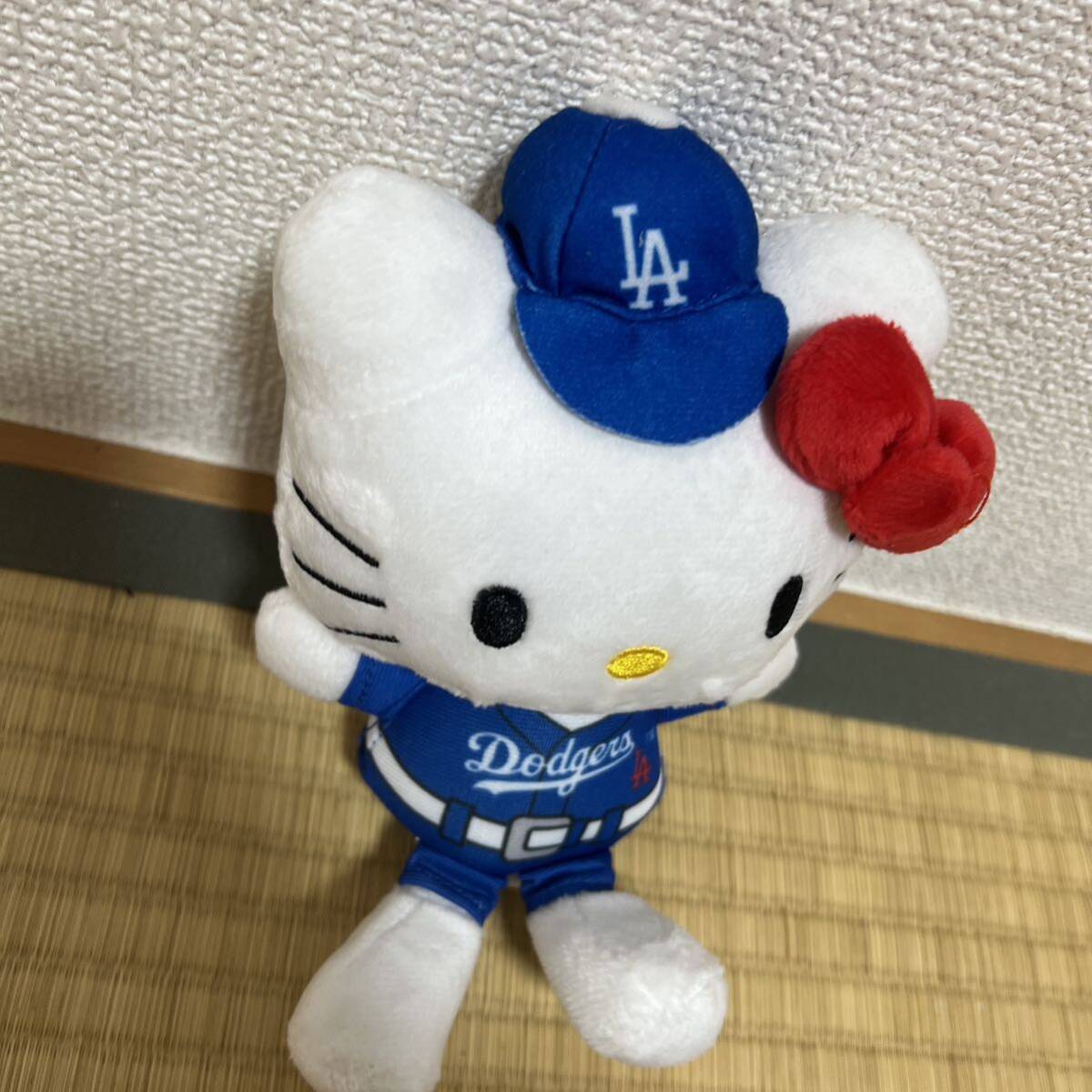 ドジャース ぬいぐるみ ハローキティ LAD 大谷翔平 山本由伸 ドジャース ぬいぐるみ ハローキティ LAD 大谷翔平 山本由伸