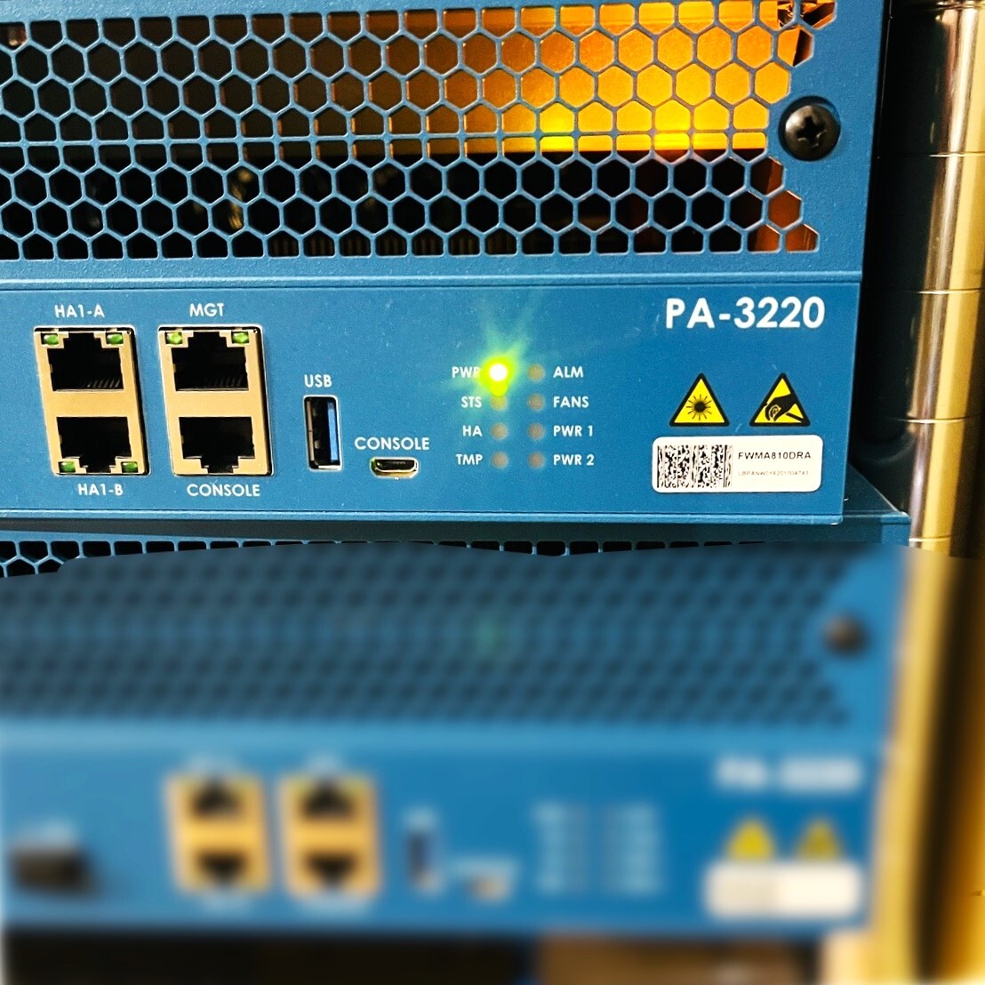 ◎007【通電OK】 Palo alto PA-3220 ファイアウォール FW セキュリティ ルーティング IPv6 IPsec VPN VLAN パロアルト ネットワークの画像3