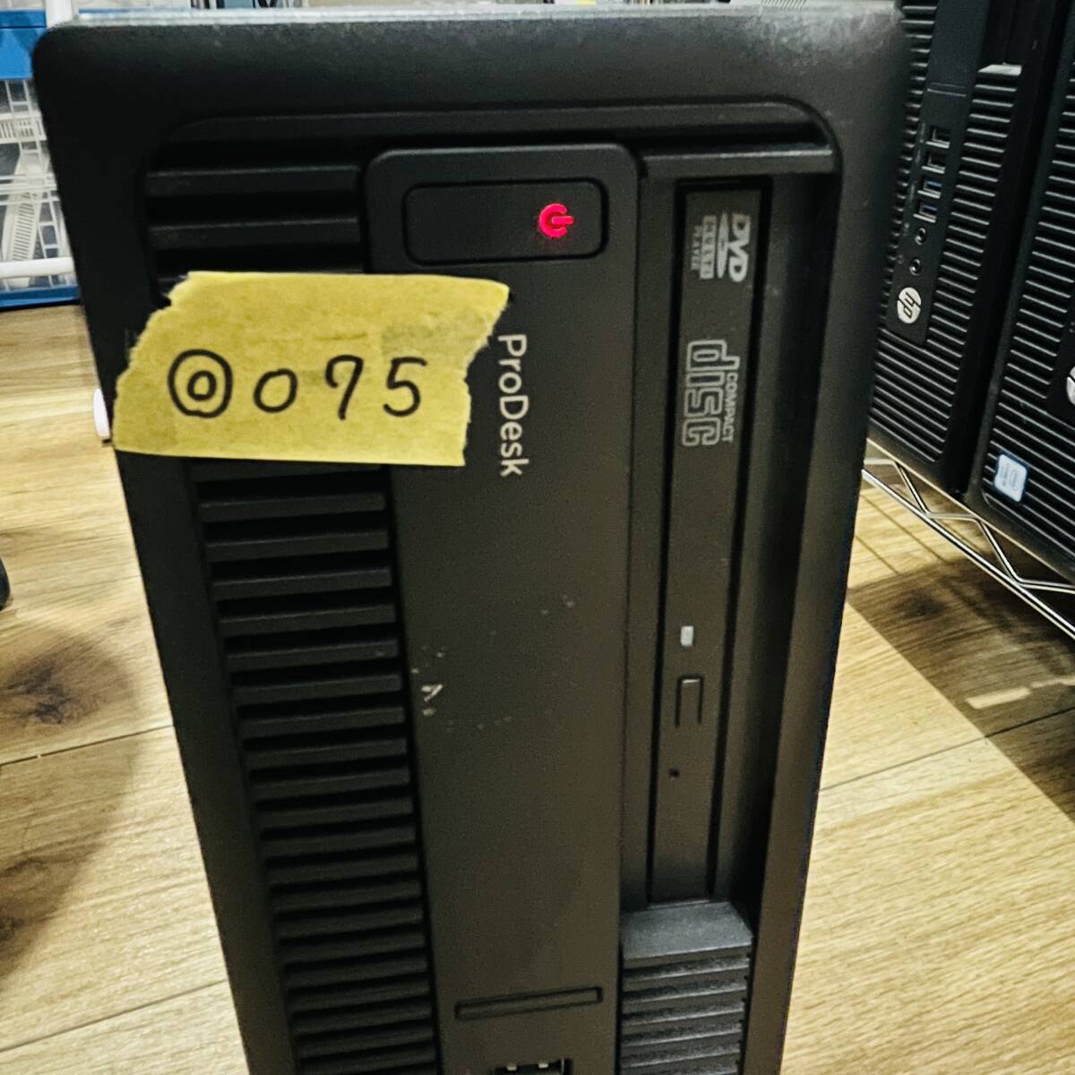 ◎075【通電OK／詳細不明】HP ProDesk 600 G2 SFF L1Q39AV メモリなし ツールレス筐体 スリムタワー デスクトップ PC パソコンの画像3