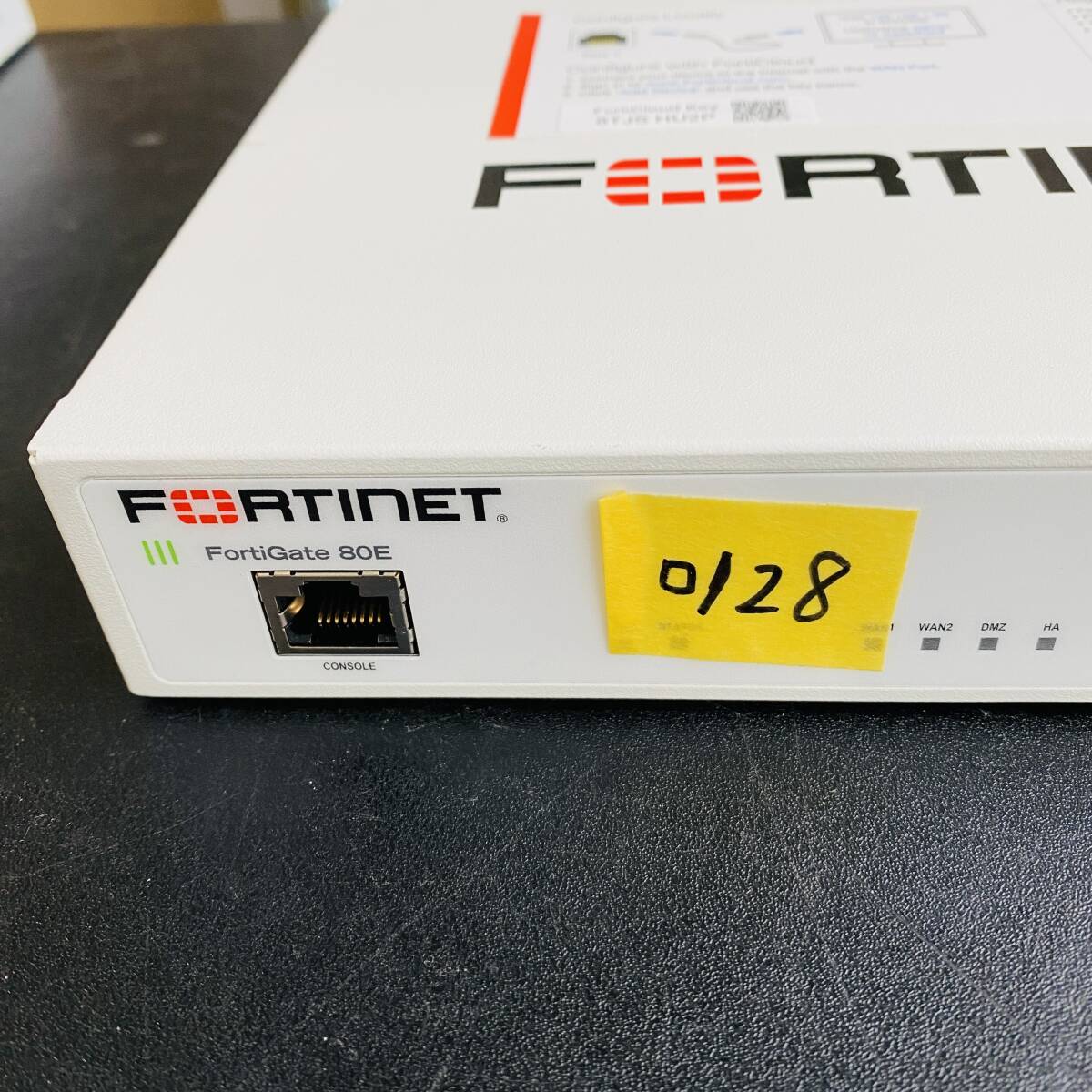 □128 FORTINET FortiGate 80E FG-80E セキュアSD-WAN ファイアウォール SOCプロセッサ NGFW セキュリティ フォーティネットの画像2