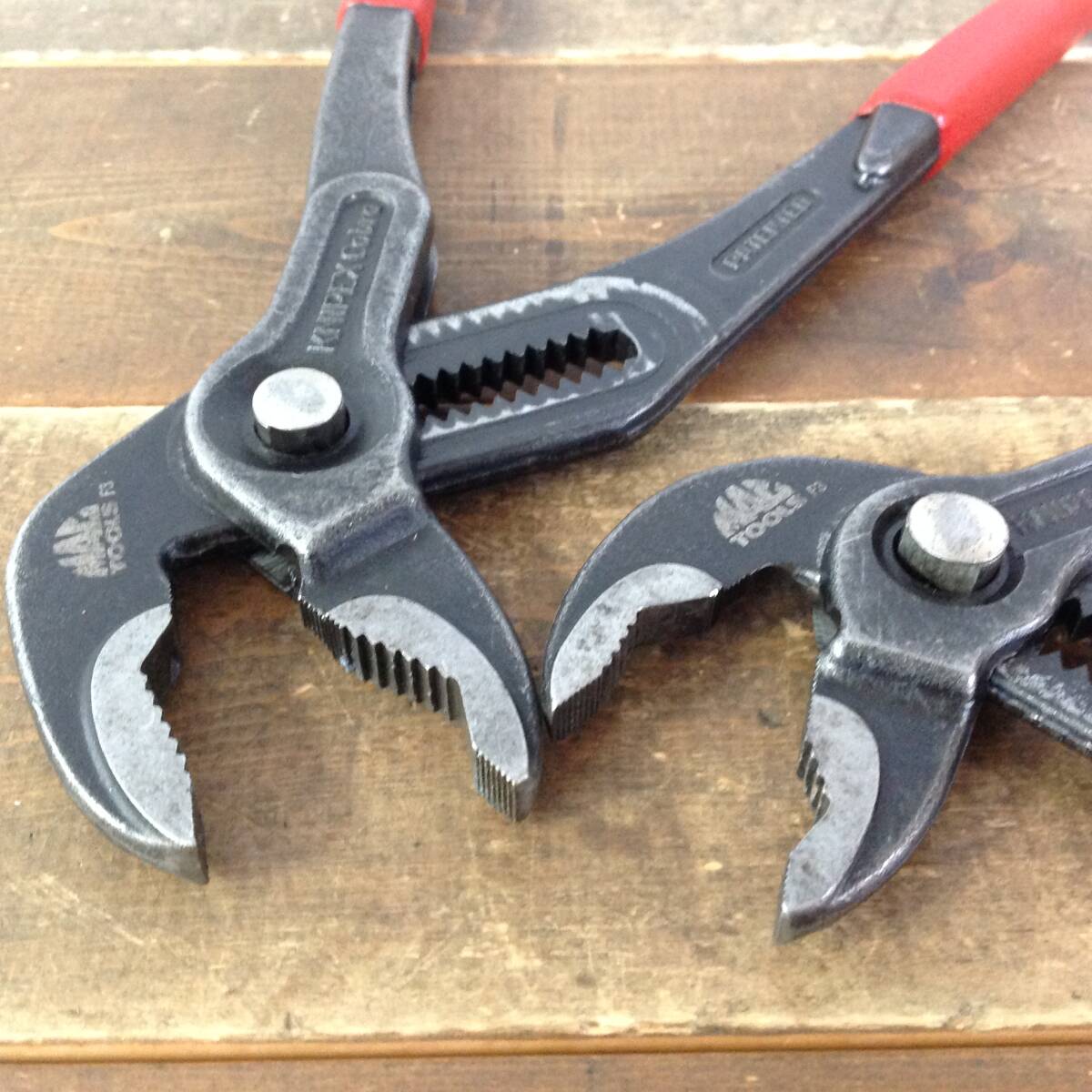 ●【RH-8803】中古品 MAC TOOLS KNIPEX コブラ ウォーターポンププライヤー 2本セット 【レターパックプラス・送料全国一律520円可】の画像8