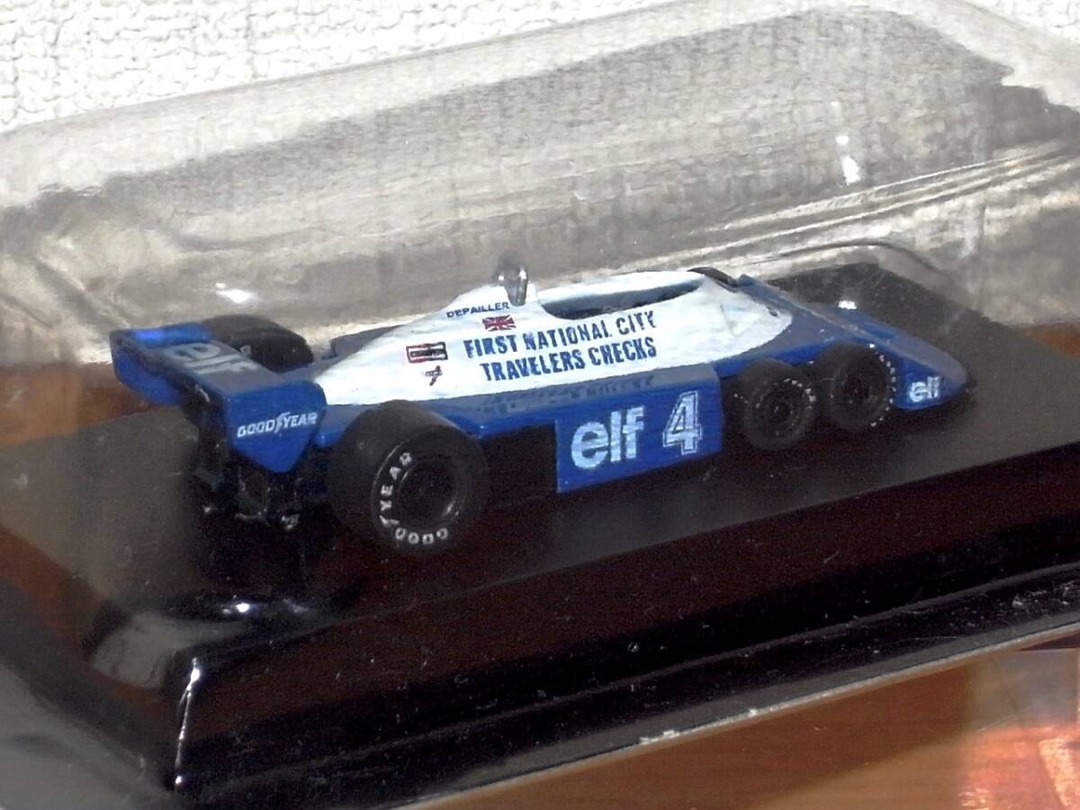 Tyrrell P34/2(1977) 【京商・1/64】 タイレル６輪 No.4 P-DEPAILLER・パトリック・デパイユの画像2