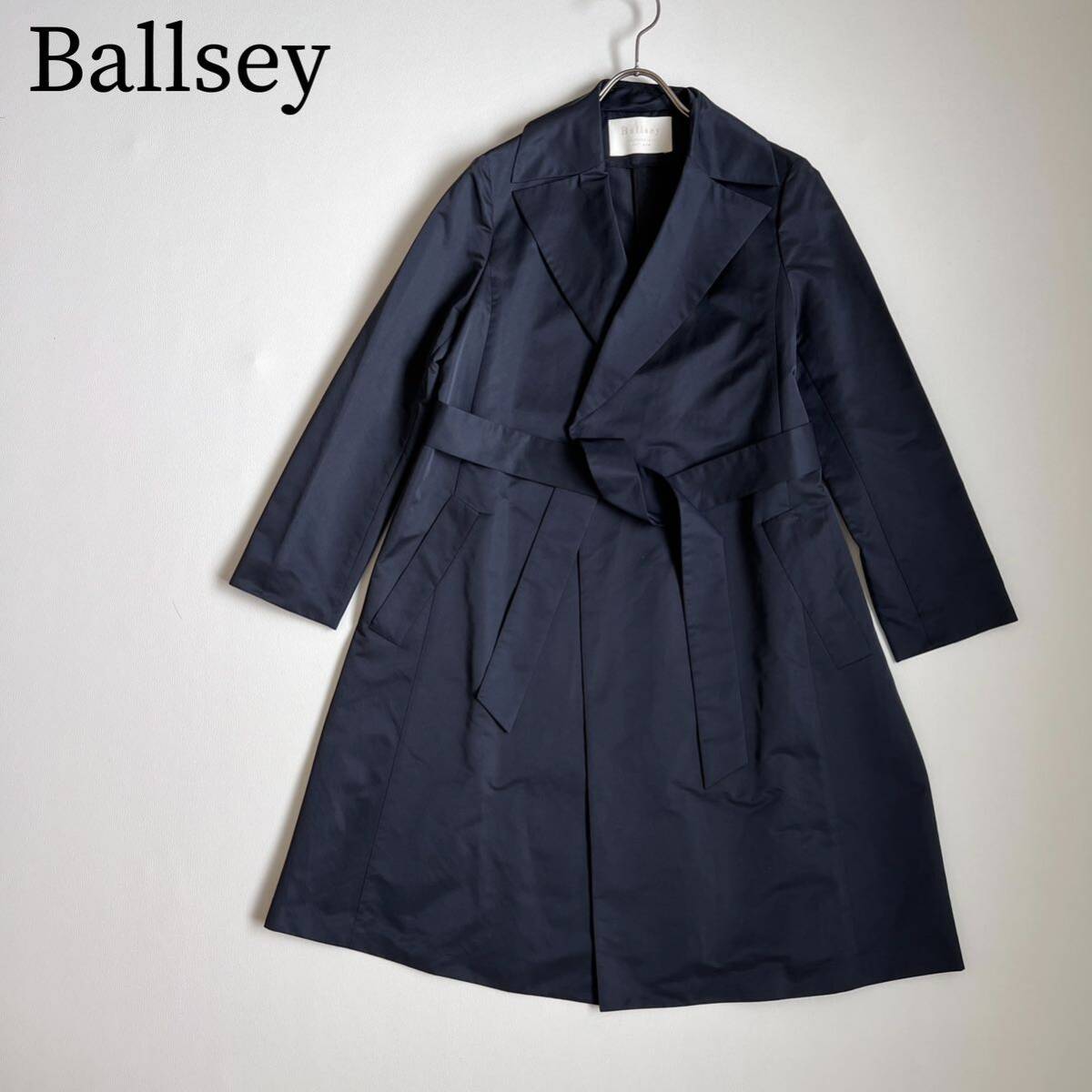 美品　Ballsey ポールジィ tomorrowland スプリングコート ロングコート　トレンチコート アウター　春服　秋服 レディース_画像1