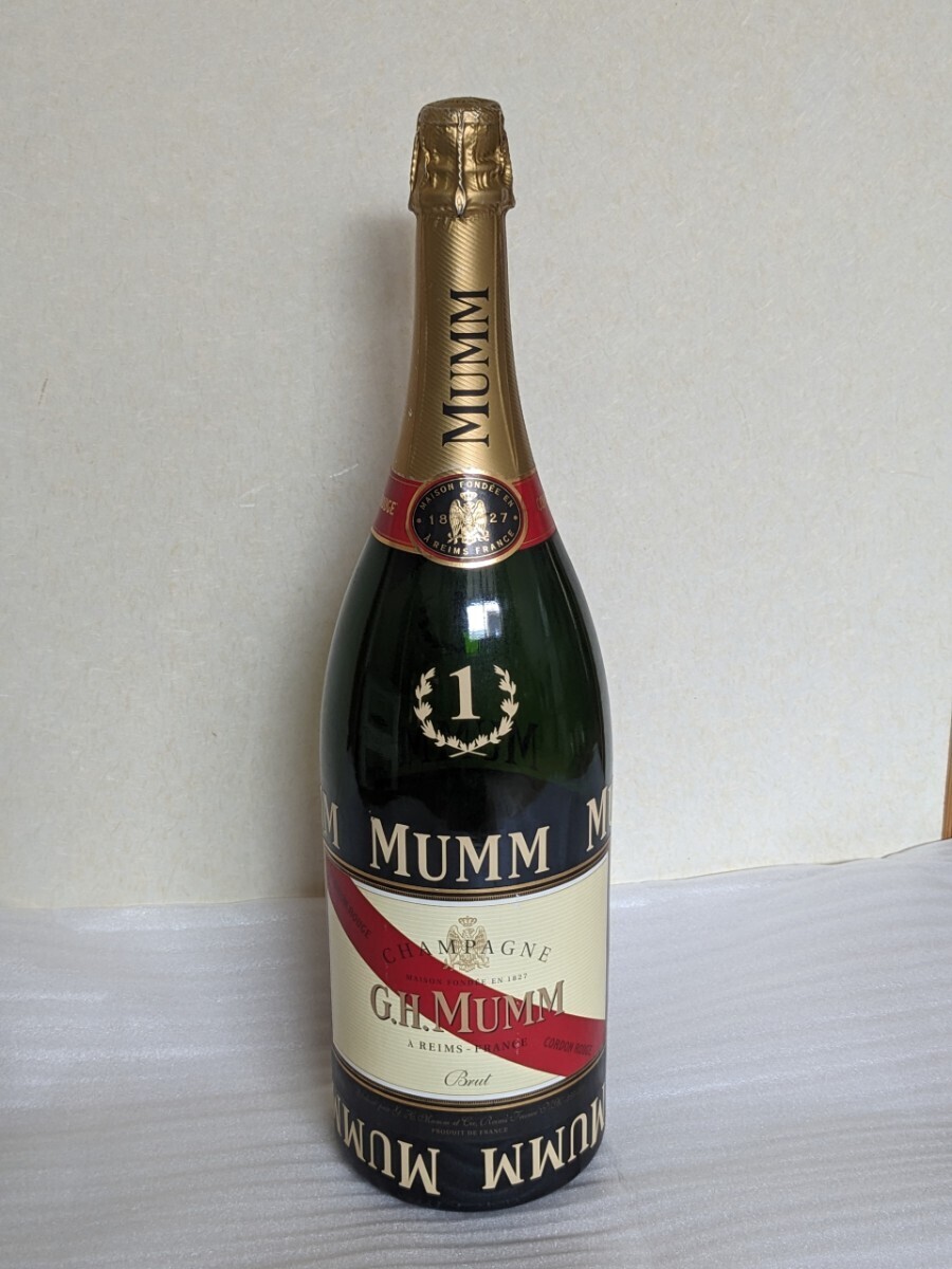 MUMM マム ダミーボトル ダブルマグナム 3L F1表彰台の画像1