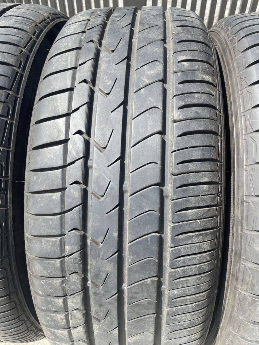 205/55R16 TOYO TRANPATH 9分山日本製アルミホイールセット4穴7Jの画像8