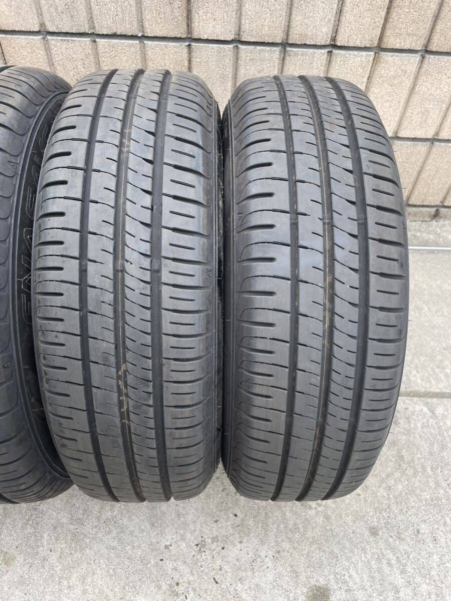 195/65R15 DUNLOP ENASAVE EC204バリ山2022年アルミホイールセットTOYOTA_画像8