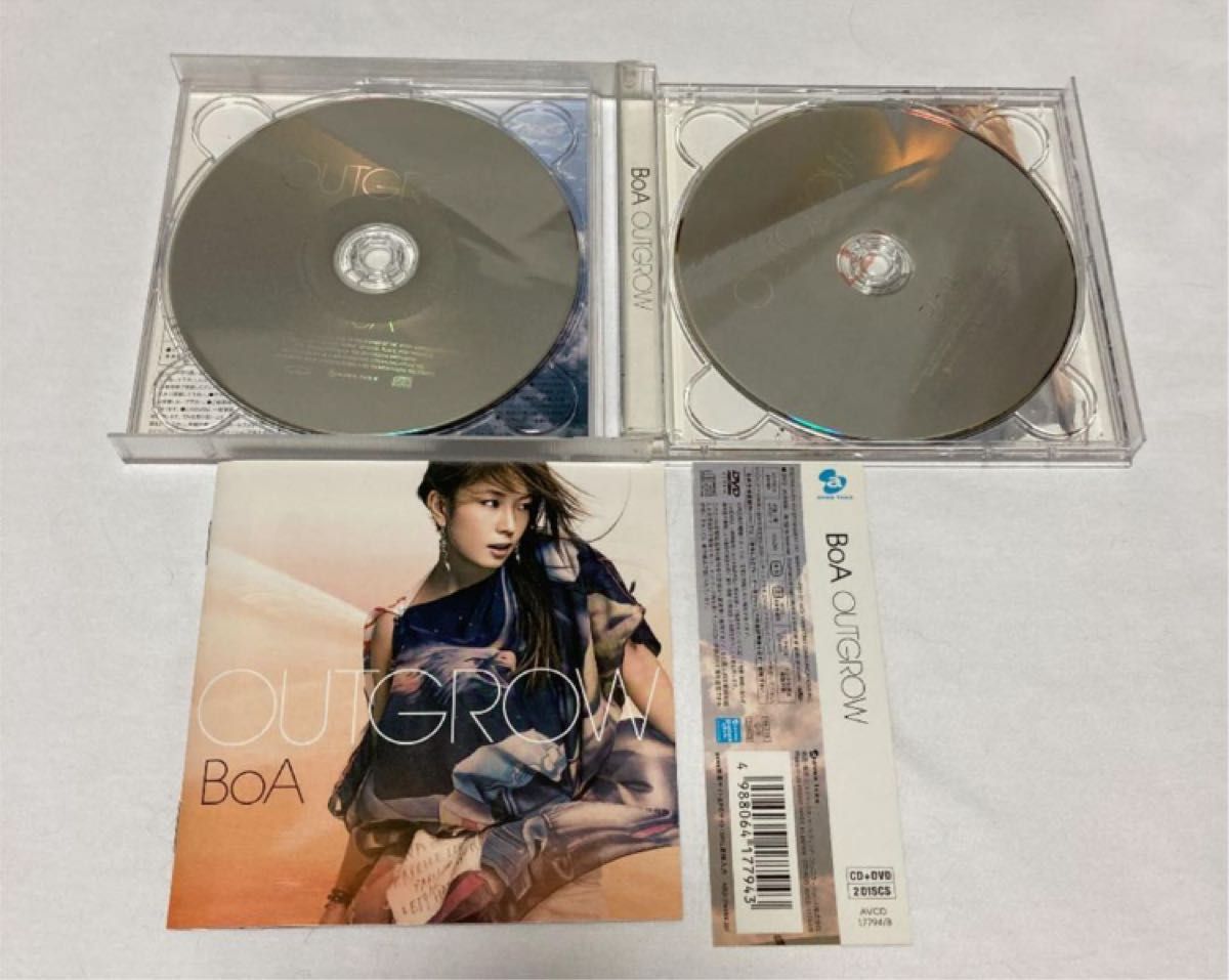 BoA / OUTGROW ※CD、DVD2枚組
