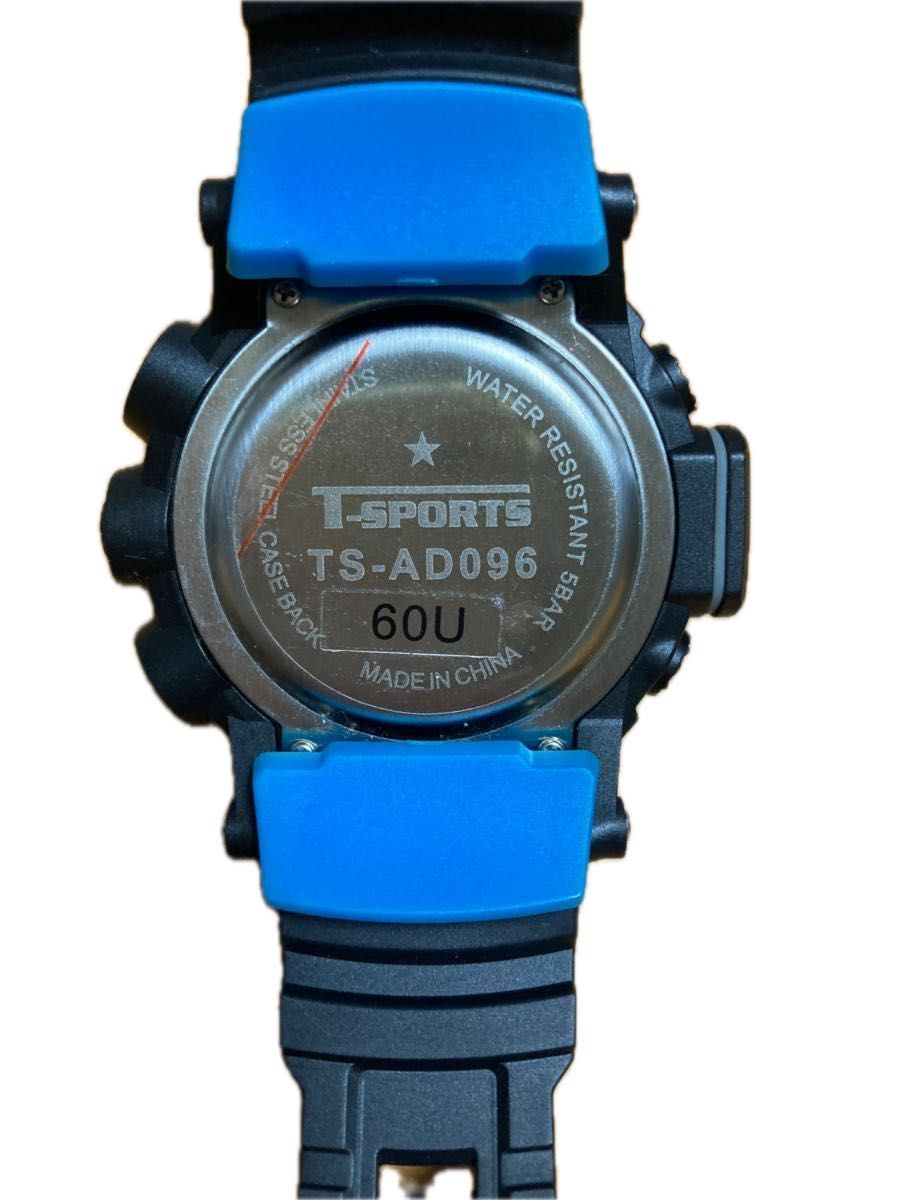T-SPORTS ティースポーツ アナデジウオッチ 腕時計 メンズ