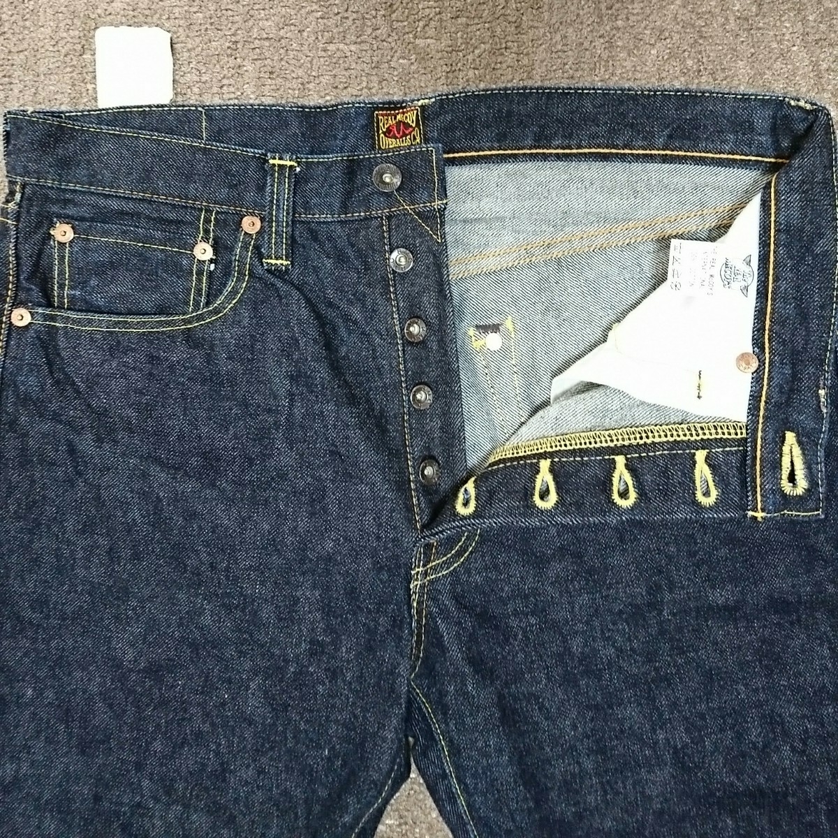 The Real McCoy's jeans S614 MP3002 W32 L34 almost one woshu The Real McCoy's jeans S614 MP3002 W32 L34 almost one woshu