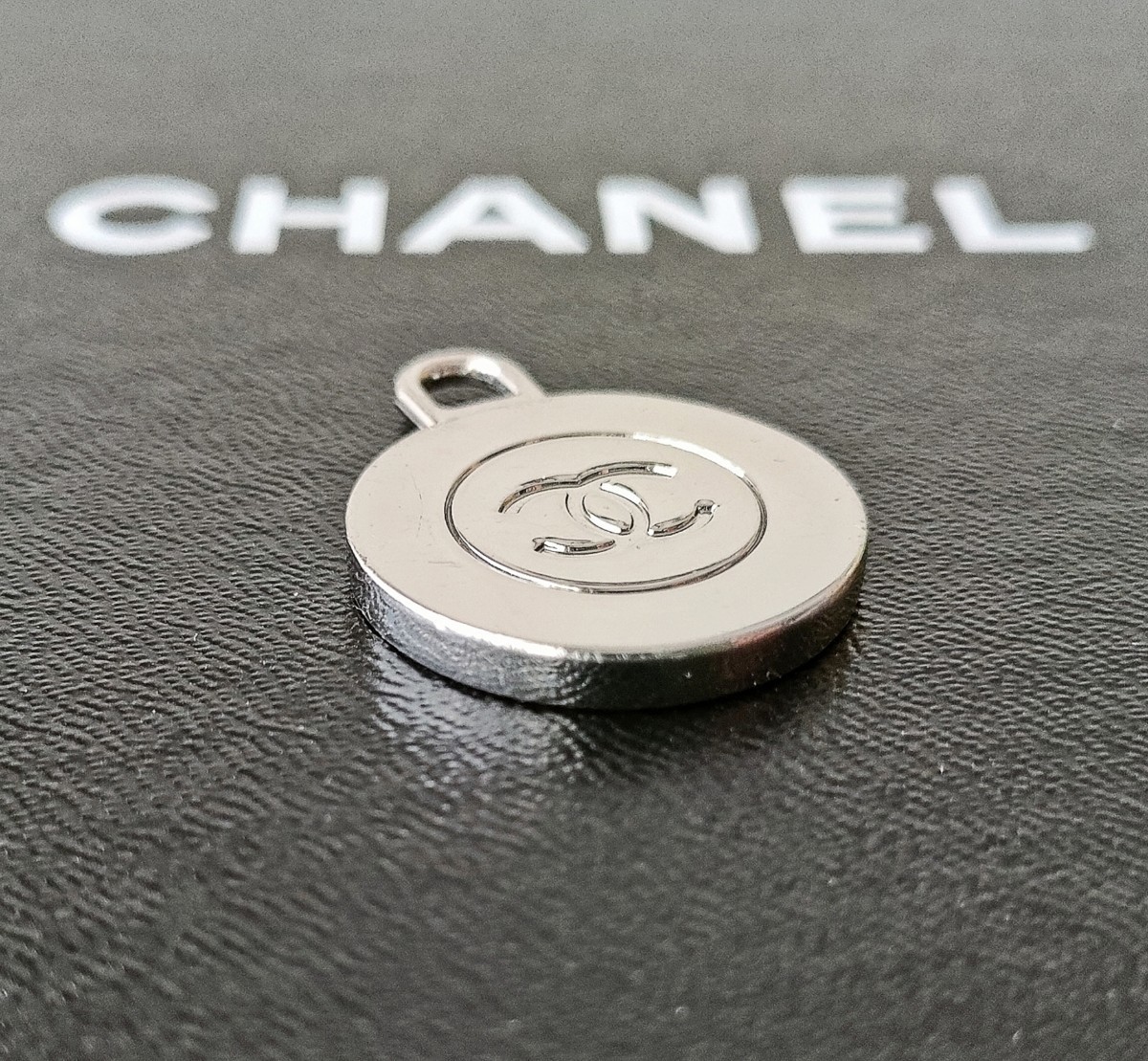 [ стандартный прекрасный товар ]CHANEL Chanel здесь Mark монета очарование колье 