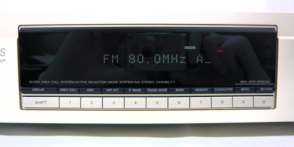 【美品】SONY ST-SA50ES FM/AMステレオ・チューナー 動作良好の画像2