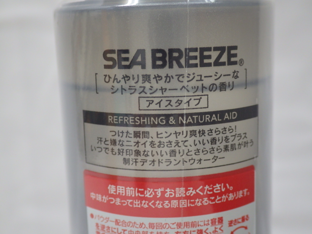 未使用 SEA BREEZE シ―ブリーズ デオ＆ウォーター シトラスシャーベットの香り 145mlの画像3