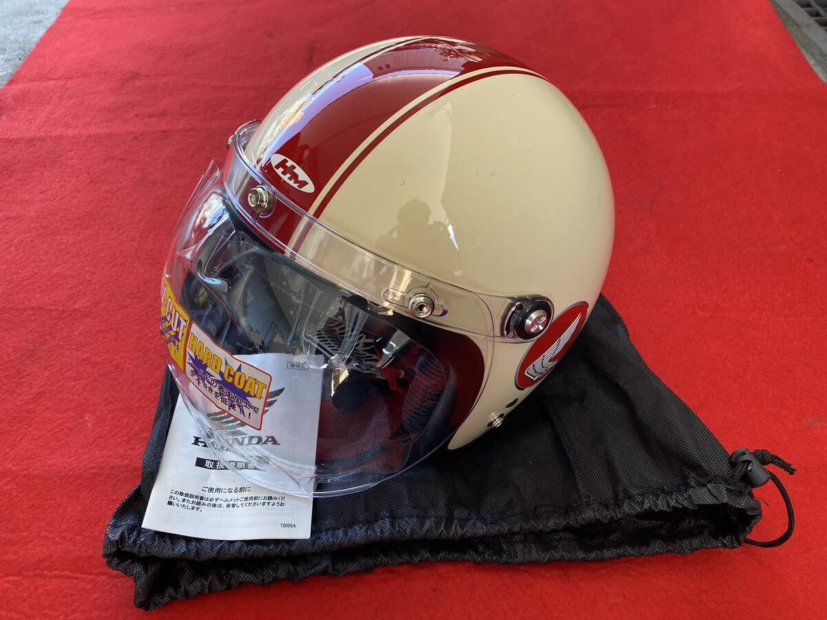 【ホンダ スーパーカブ60周年記念ヘルメット】ジェットヘルメット Lサイズ HMマークの画像1