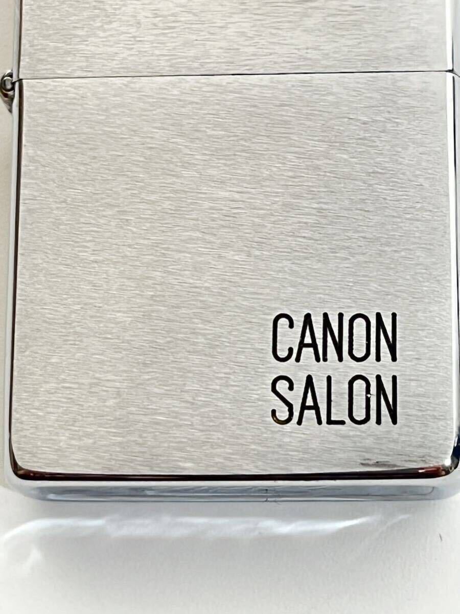 ZIPPO ロンソン NO.200 BRUSH FINISH CANON SALON ジッポ ライター 筆記体 WEEK ENDER NTV 日本テレビ ヴィンテージ まとめ 4個の画像7