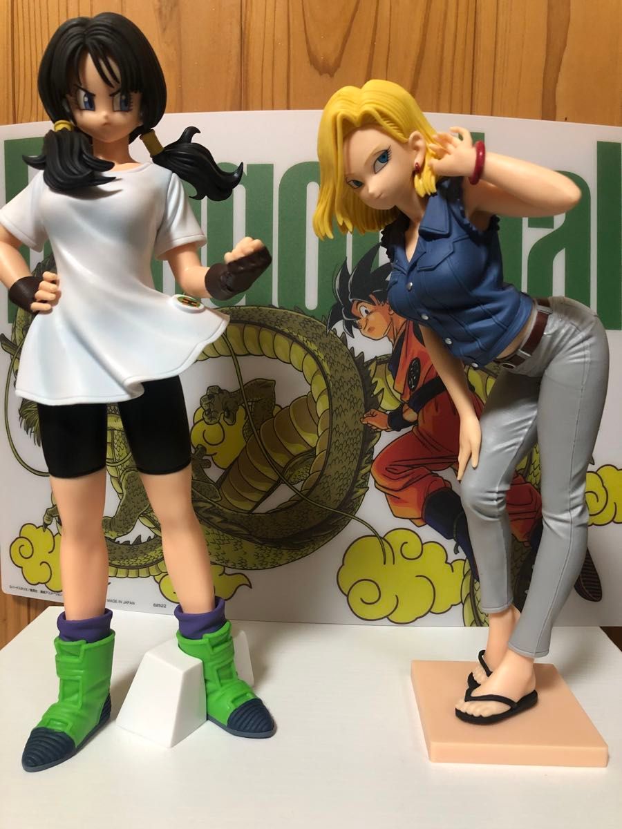 ドラゴンボールGLITTER&GLAMOURS ブルマ ランチ 18号 ビーデル ドラゴンボールGLITTER&GLAMOURS 18号 ビーデル フィギュア