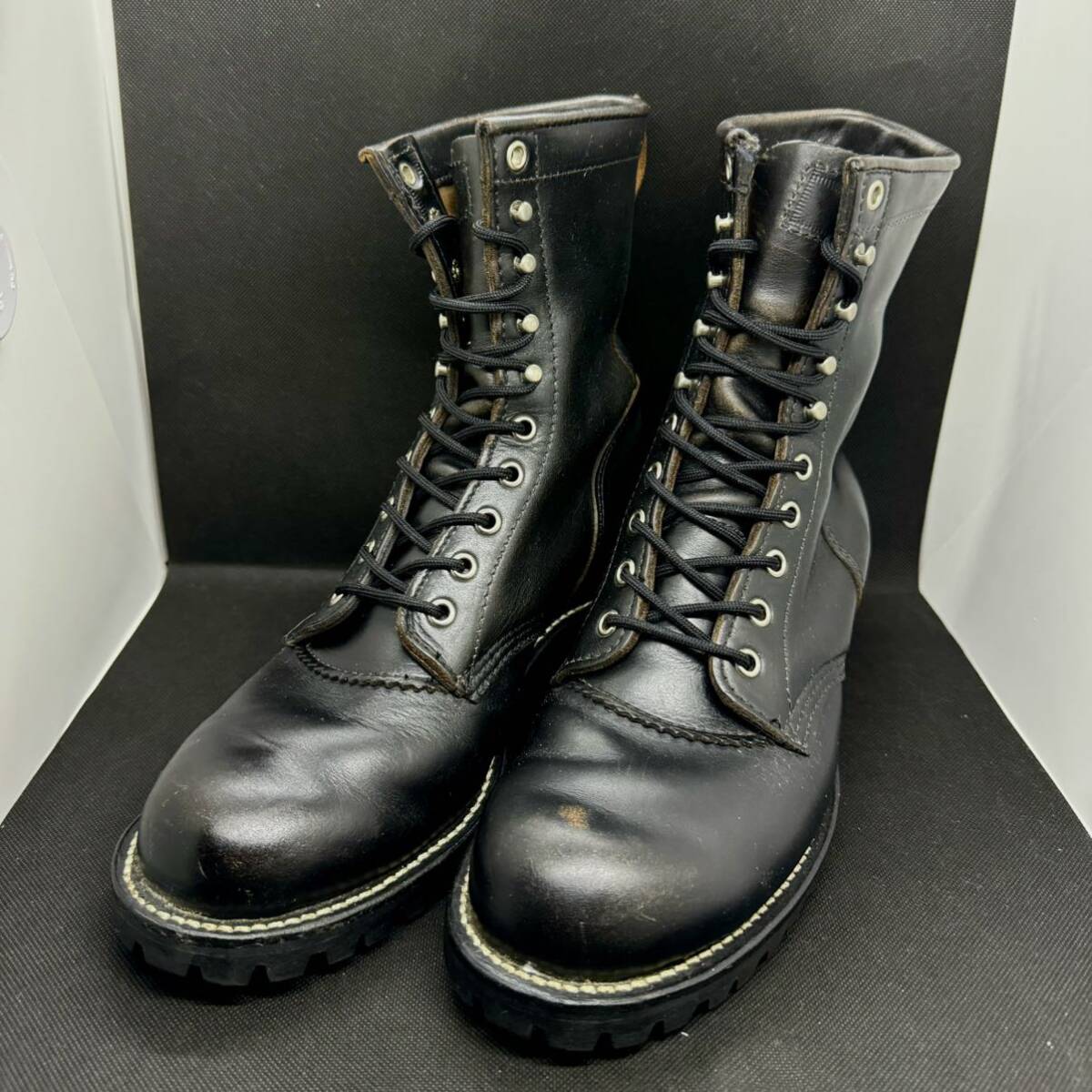 【美品】CHIPPEWA チペワ 1957 ORIGINAL MOUNTAINEER BOOTS プレーントゥ マウンテニアリングブーツの画像1