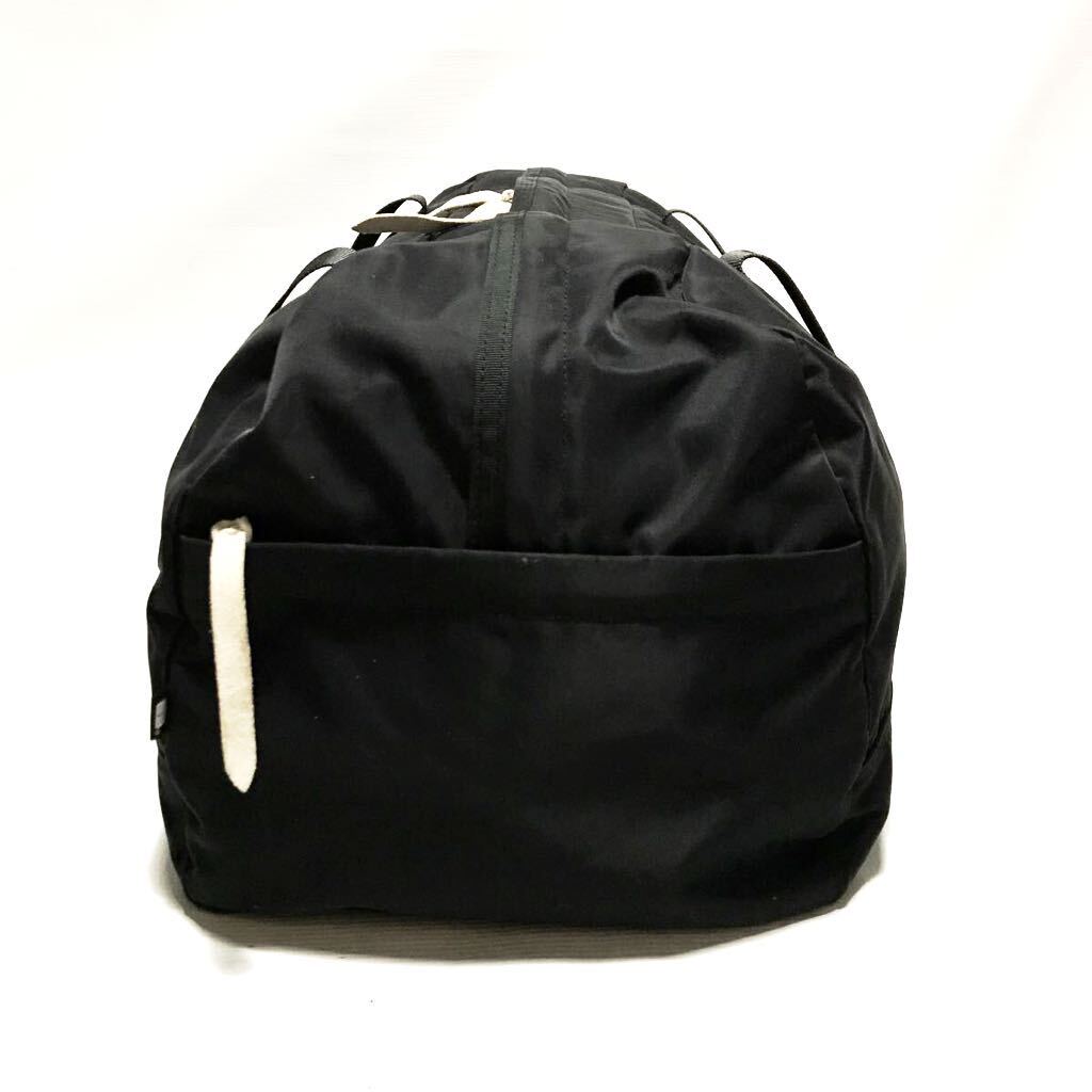 HEAD PORTER/SHATI BOSTON BAG/BLACK×Dark Gray/Large/ヘッドポーター/シャチボストンバッグ/ドラムハンド/ブラック×ダークグレー/大容量の画像3