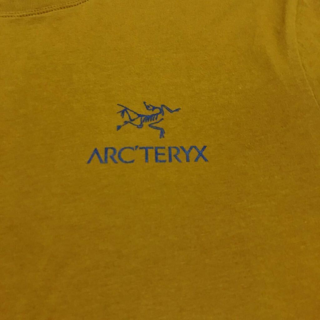 未使用/ARC’TERYX/Logo Print T-Shirt/Short Sleeve/Caramel/M/アークテリクス/半袖ロゴプリントTシャツ/キャラメル/11625-7-SS002792-1/3の画像2