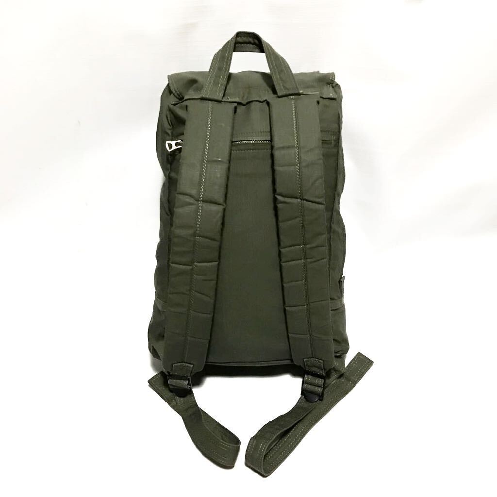 未使用/PORTER/CUBE/RUCKSACK/Khaki/ポーター/キューブ/ラックサック/カーキ/バックパック/リュックサック/デイパックの画像3