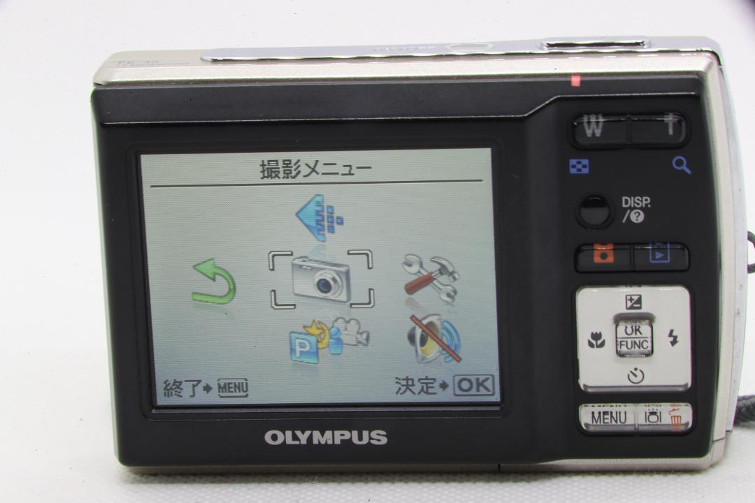 【C2014】OLYMPUS FE-45 シルバー オリンパス_画像4