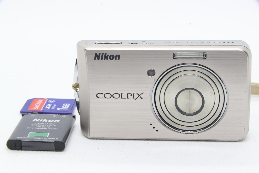【C2037】Nikon COOLPIX S520 ニコン クールピクス シルバーの画像1