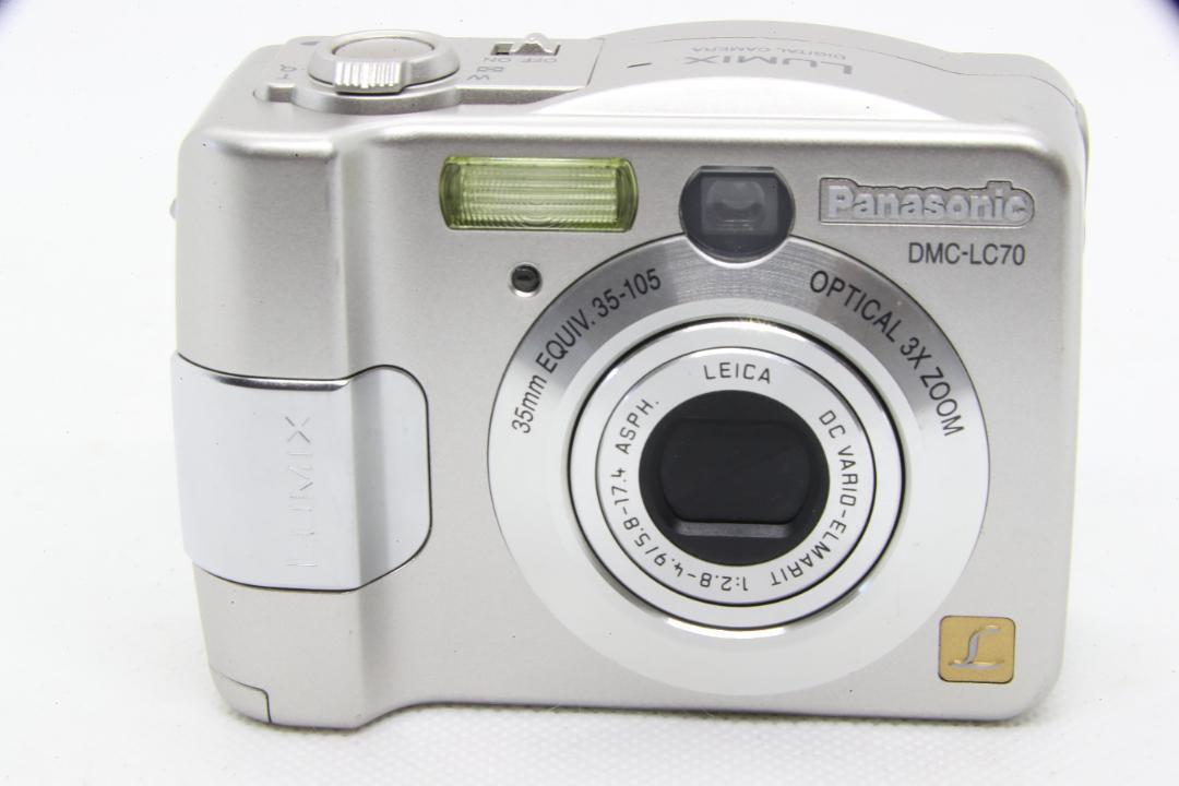 【C2099】Panasonic LUMIX DMC-LC70 パナソニック ルミックス シルバー