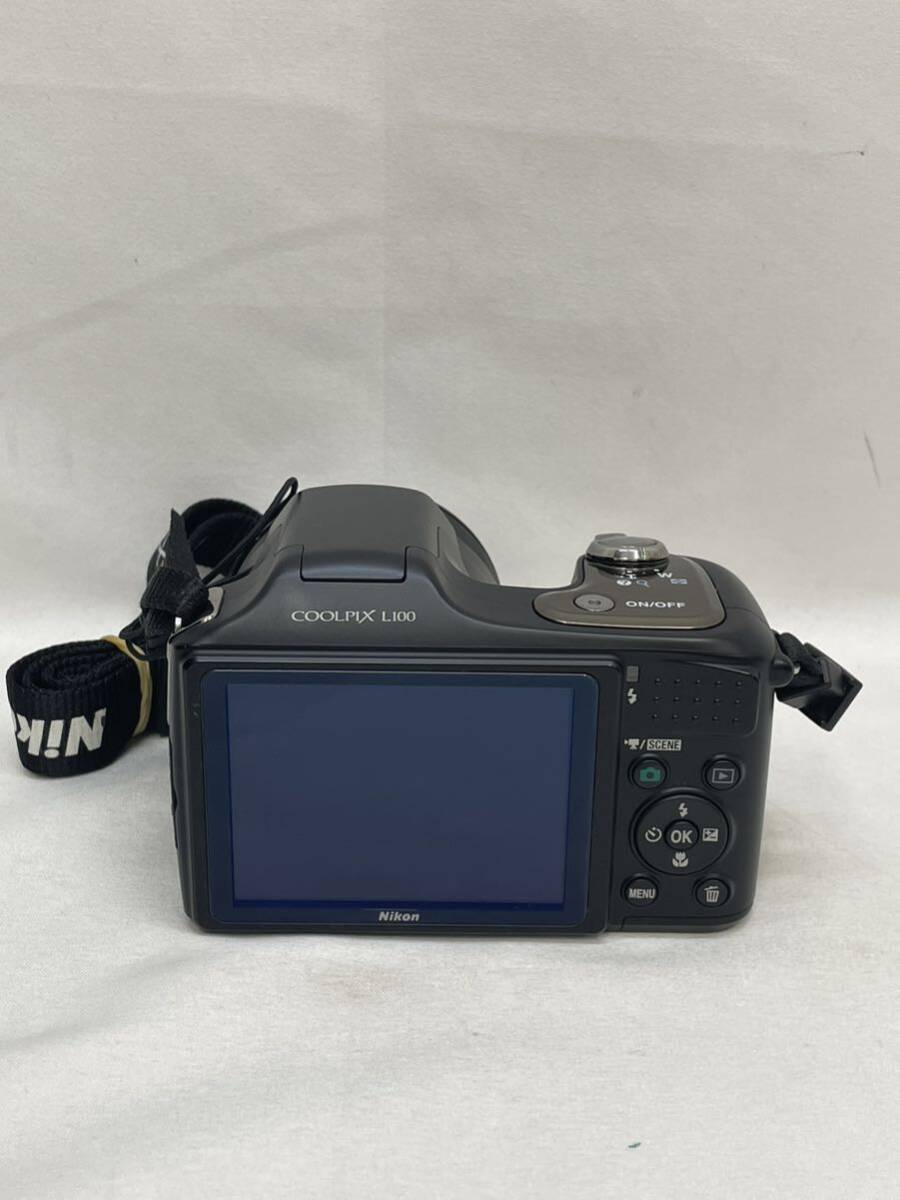 KT0430 Nikon/ニコン COOLPIX クールピクス コンパクトデジタルカメラ デジカメ ズーム ZOOM L100 動作品_画像4