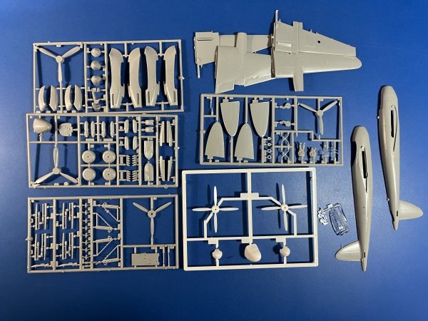 エアフィックス 1/72 D.H モスキート NF.XIX/J.30 夜戦型 /AIRFIX 難有_画像2