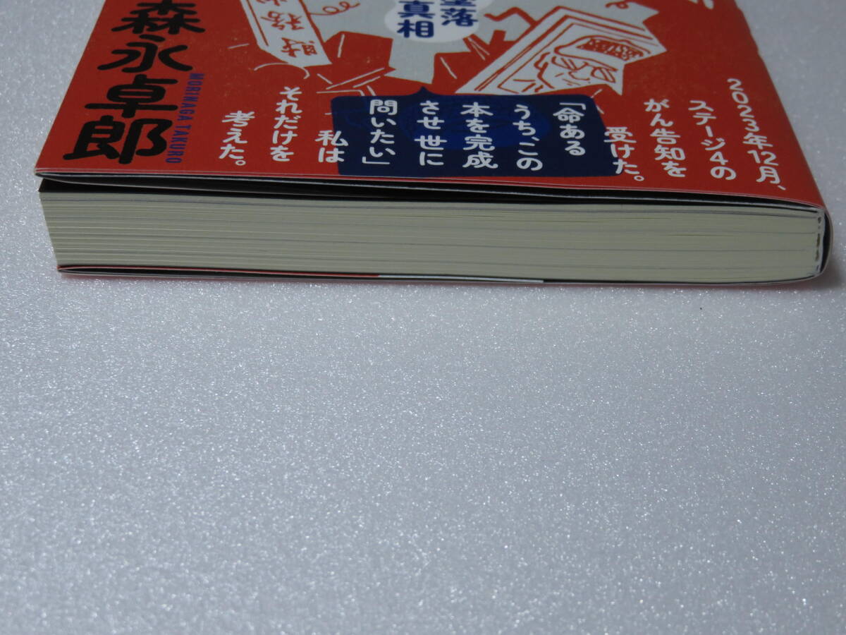 書いてはいけない　日本経済墜落の真相 森永卓郎／著_画像3