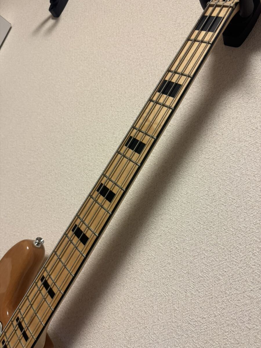 Fender Squier Classic Vibe ‘70s Jazz Bass ピックアップDuncanDesigned JB75 ジャズベース ブロックインレイブラックバインディング_画像3