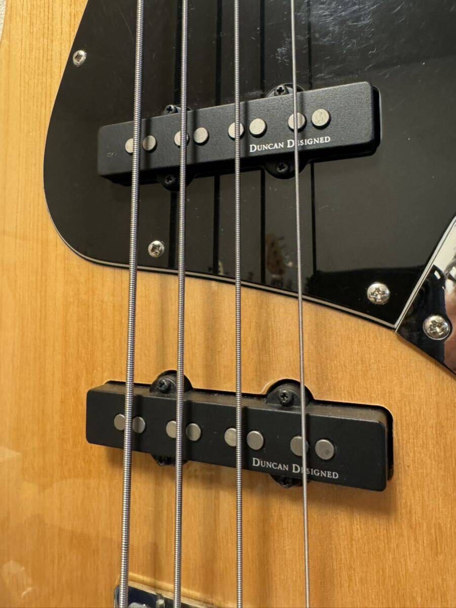 Fender Squier Classic Vibe ‘70s Jazz Bass ピックアップDuncanDesigned JB75 ジャズベース ブロックインレイブラックバインディング_画像5
