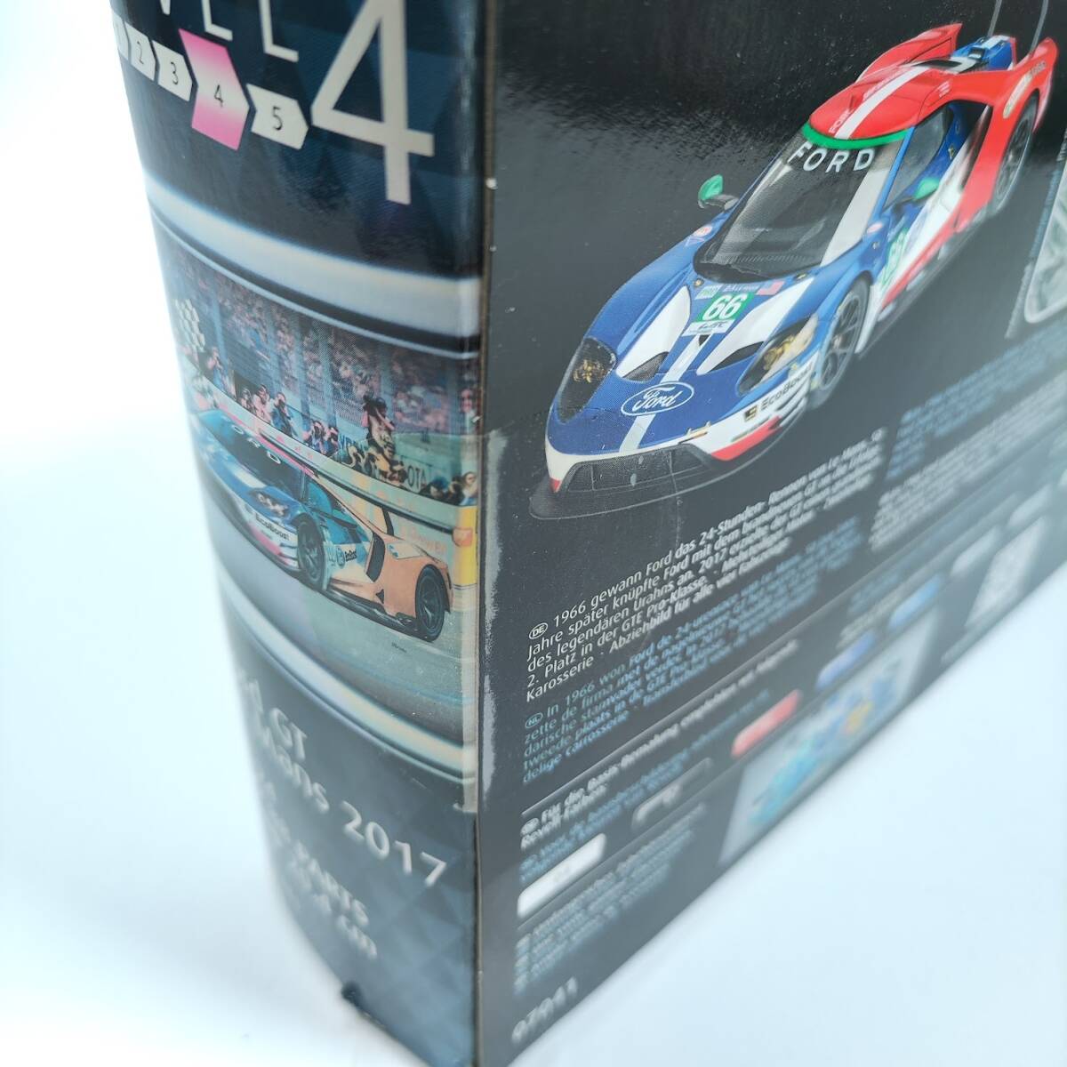 ☆未開封・未組立☆ Revell 1/24 Ford GT Le Mans 2017 LEVEL4 レベル フォードGT ル・マン24時間レース 2017年 ドイツメーカーの画像7