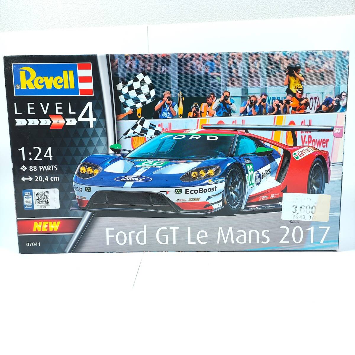 ☆未開封・未組立☆ Revell 1/24 Ford GT Le Mans 2017 LEVEL4 レベル フォードGT ル・マン24時間レース 2017年 ドイツメーカーの画像1