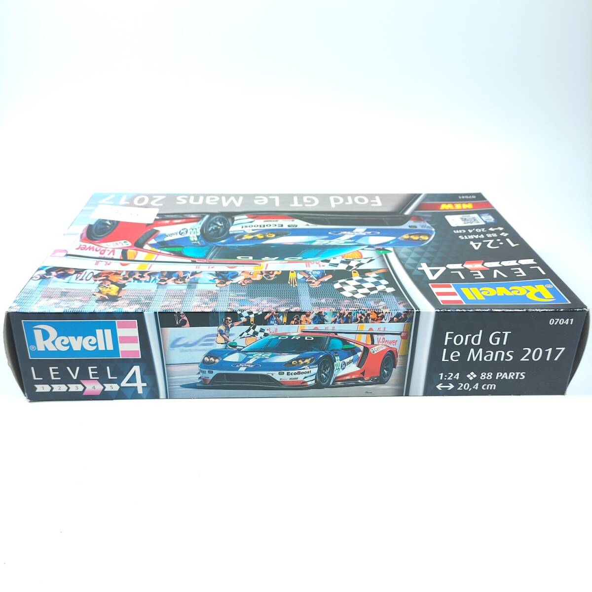 ☆未開封・未組立☆ Revell 1/24 Ford GT Le Mans 2017 LEVEL4 レベル フォードGT ル・マン24時間レース 2017年 ドイツメーカーの画像4