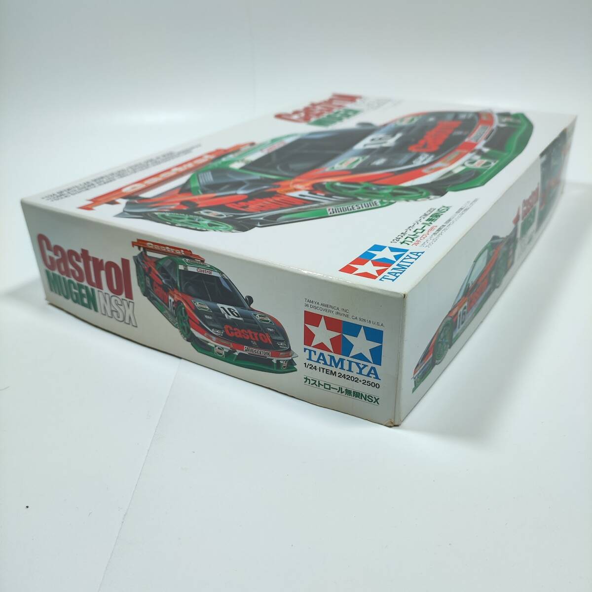 未組立 タミヤ 1/24 ホンダ カストロール無限 NSX スポーツカーシリーズ202 NA-1 Castrol MUGEN 全日本GT選手権 スーパーGT TAMIYA HONDA