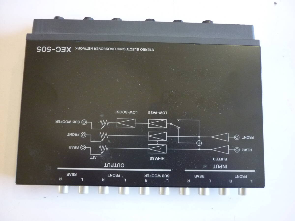 SONY XEC-505　エレクトロ　クロスオーバーネットワーク_画像3