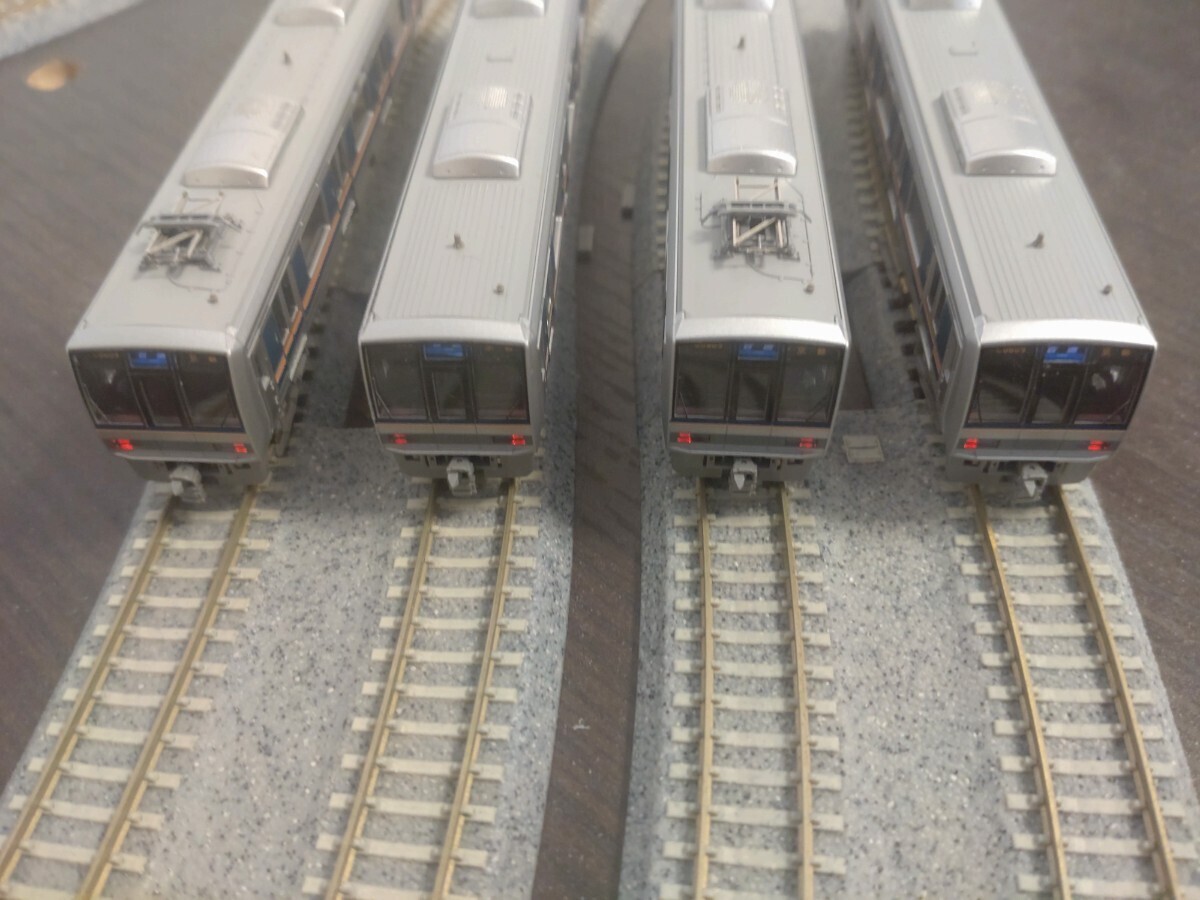 【送料無料】TOMIX 92341 92342 207−1000 系 通勤電車 新塗装 基本セット 増結セット 合計7両セット_画像6
