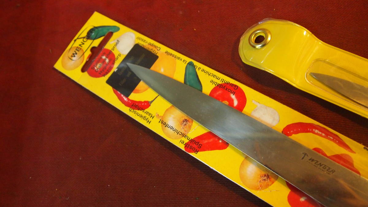 スイス ウェンガー ベジタブルナイフ + パーリングナイフ まとめて！ O685の画像2