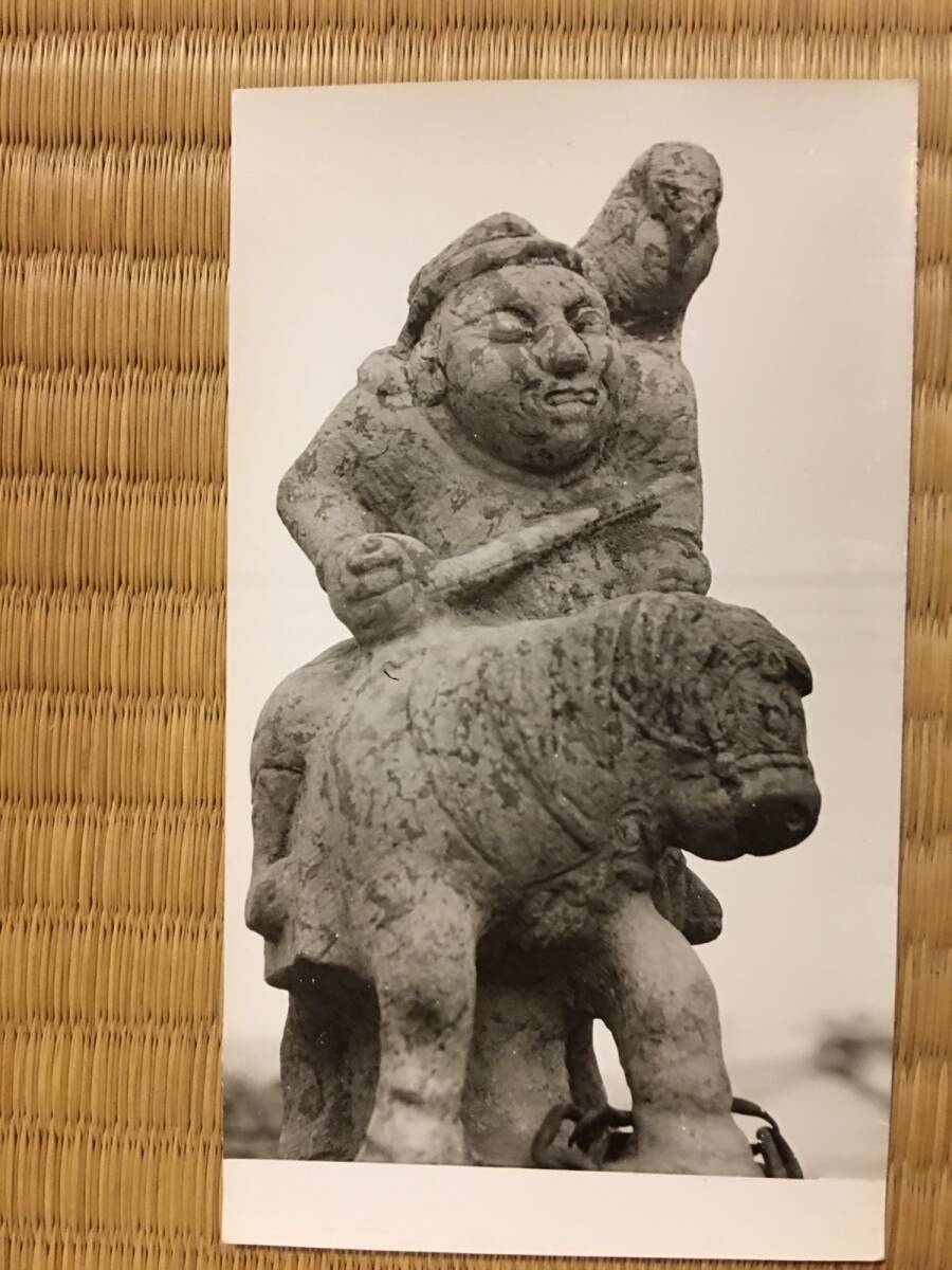 中国石窟 石彫 古い写真 9枚 サイズ約11*19センチ 検中国佛教美術彫刻の画像5