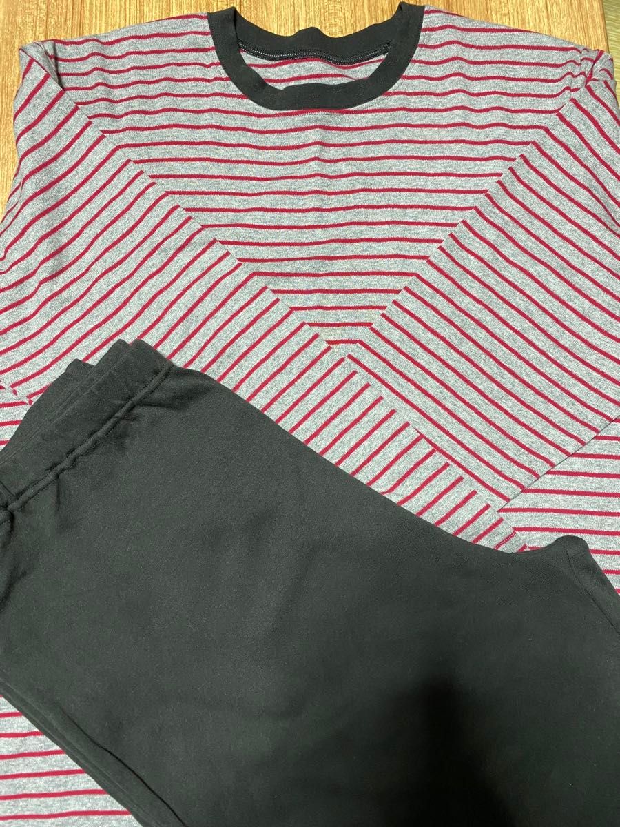 セシール　綿100% Tタイプパジャマ　(男女兼用) ルームウェア