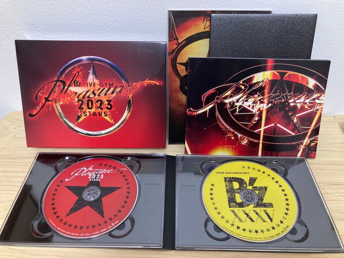 初回仕様 B'z LIVE-GYM Pleasure 2023  STARS BluRay版 アクリルスタンド付