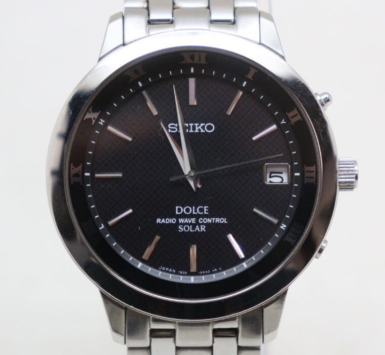 セイコー/SEIKO/ドルチェ/DOLCE/ラジオウェーブコントロール/7B32-0AA0/メンズ/電波ソーラー_画像1