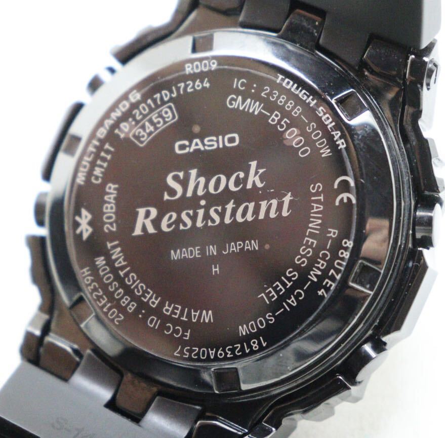 カシオ/CASIO/G-SHOCK/GMW-B5000GD-1JF/タフソーラー/Bluetooth/フルメタル/メンズ/電波ソーラー の画像7